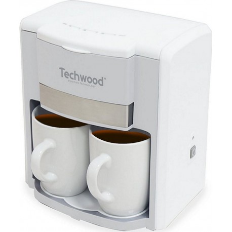 Techwood Cafetière filtre Cafetière 2 Tasses Duo TCA-202