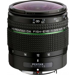 Pentax Objectif pour Reflex HD DA10-17mm Fish-eye f/3.5-4.5 ED IF