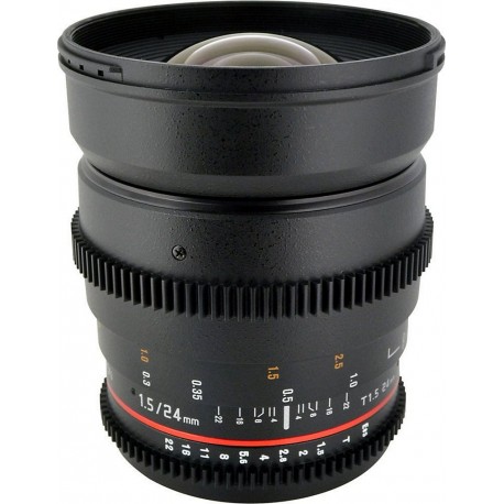 Samyang Objectif pour Reflex 24mm T1.5 ED AS UMC VDSLR Nikon