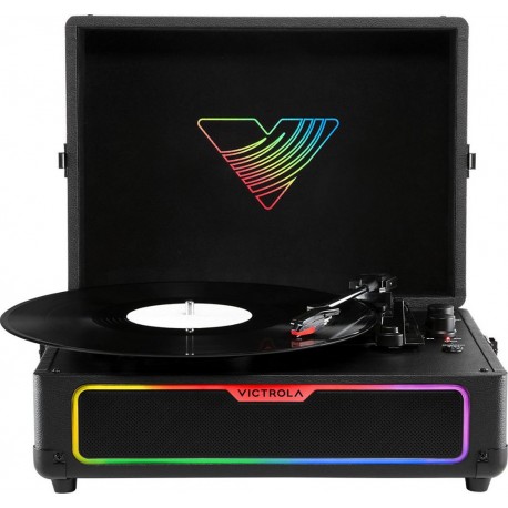 Victrola Platine vinyle GLOW FORMAT VALISE AVEC LEDS RGB