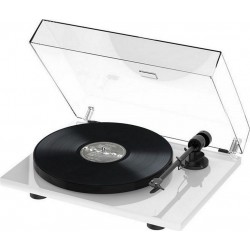 Pro-Ject Platine vinyle E1 Phono OM5 Blanc