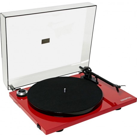 Pro-Ject Platine vinyle ESSENTIAL III ROUGE FR OM10