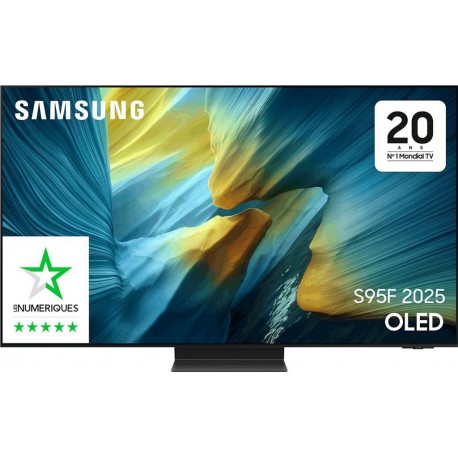 Samsung TV OLED TQ83S95F Anti-Reflet 4K AI Smart TV2025