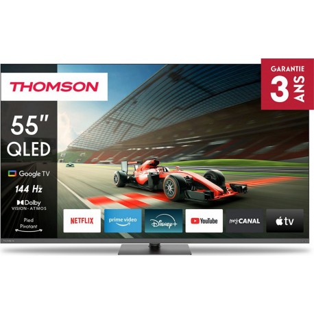 Thomson TV QLED 55QG7C04 2025-55 pouces (139cm)