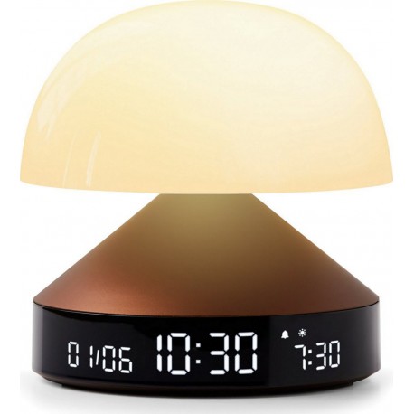 Lexon Réveil Mina Sunrise Simulateur d&-39 aube Bronze