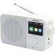 Kenwood Radio DAB CRM30DAB-W Blanc