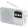 Kenwood Radio DAB CRM30DAB-W Blanc