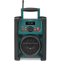 Nedis Radio DAB Radio DAB+ de Chantier Bluetooth IP65