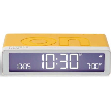 Lexon RéveilxPantone Flip Classic Mimosa