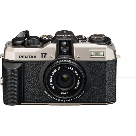Pentax Appareil photo Compact Argentique 17 Dark Silver