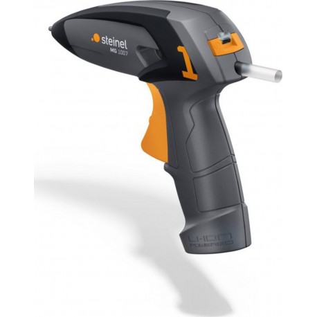 Steinel 084288 MobileGlue 1007 Pistolet à colle à batterie 1x batterie 3,6V et chargeur USB + 3 cartouches de colle