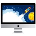 Apple iMac Quad-Core i5 2,7GHz 8Go/1To SuperDrive 21,5"